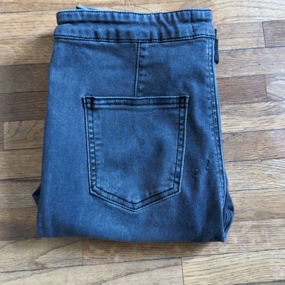 Black Bell Bottom Pants
